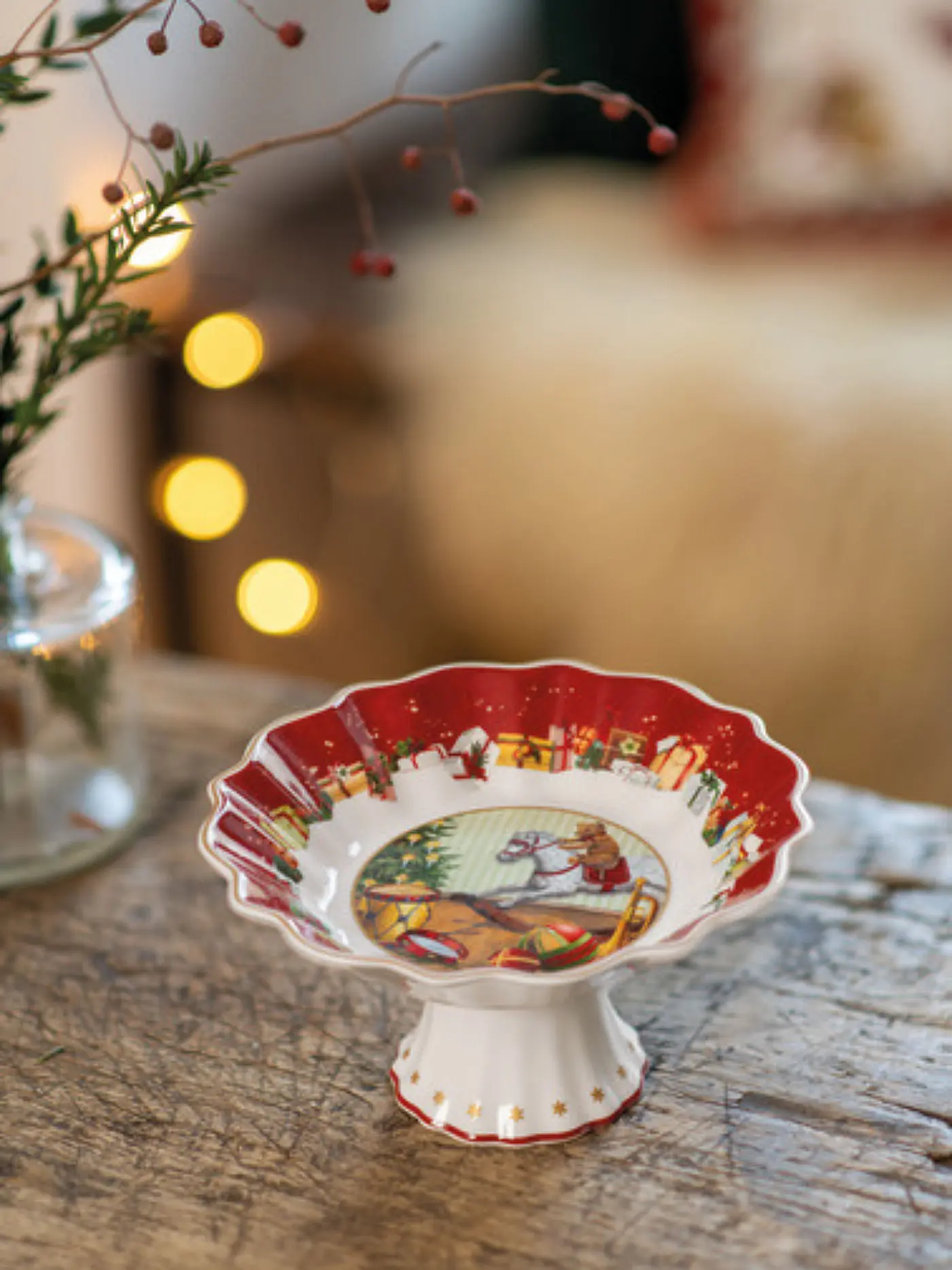 VILLEROY & BOCH | Toy's Fantasy Schale auf Fuß klein, Geschenke 14,5x14,5x7,5cm | 